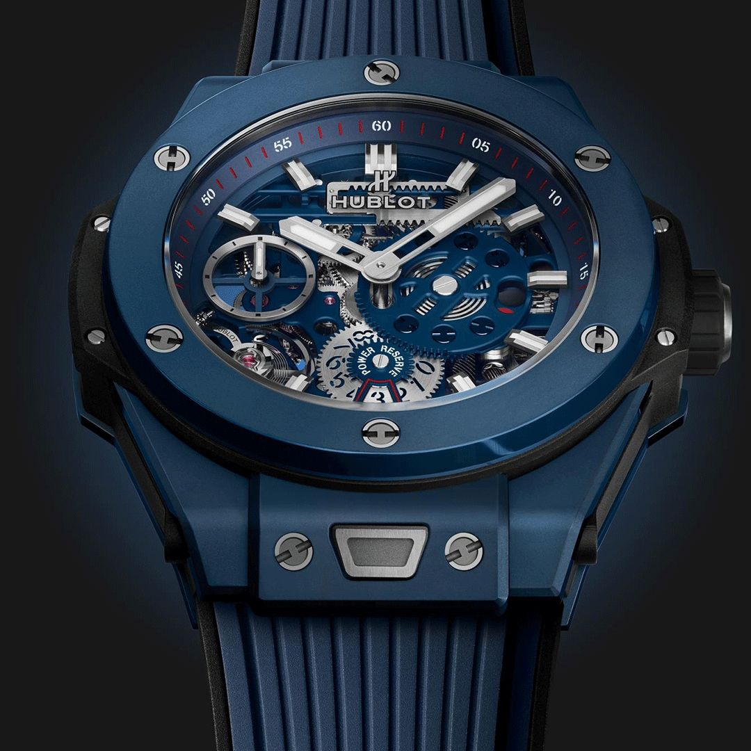 Hublot Big Bang MECA-10 Ceramic Blue  45mm