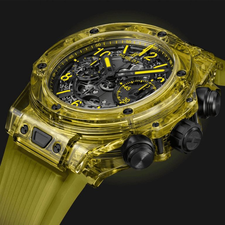 Hublot Big Bang Unico Black Yellow Sapphire 42mm